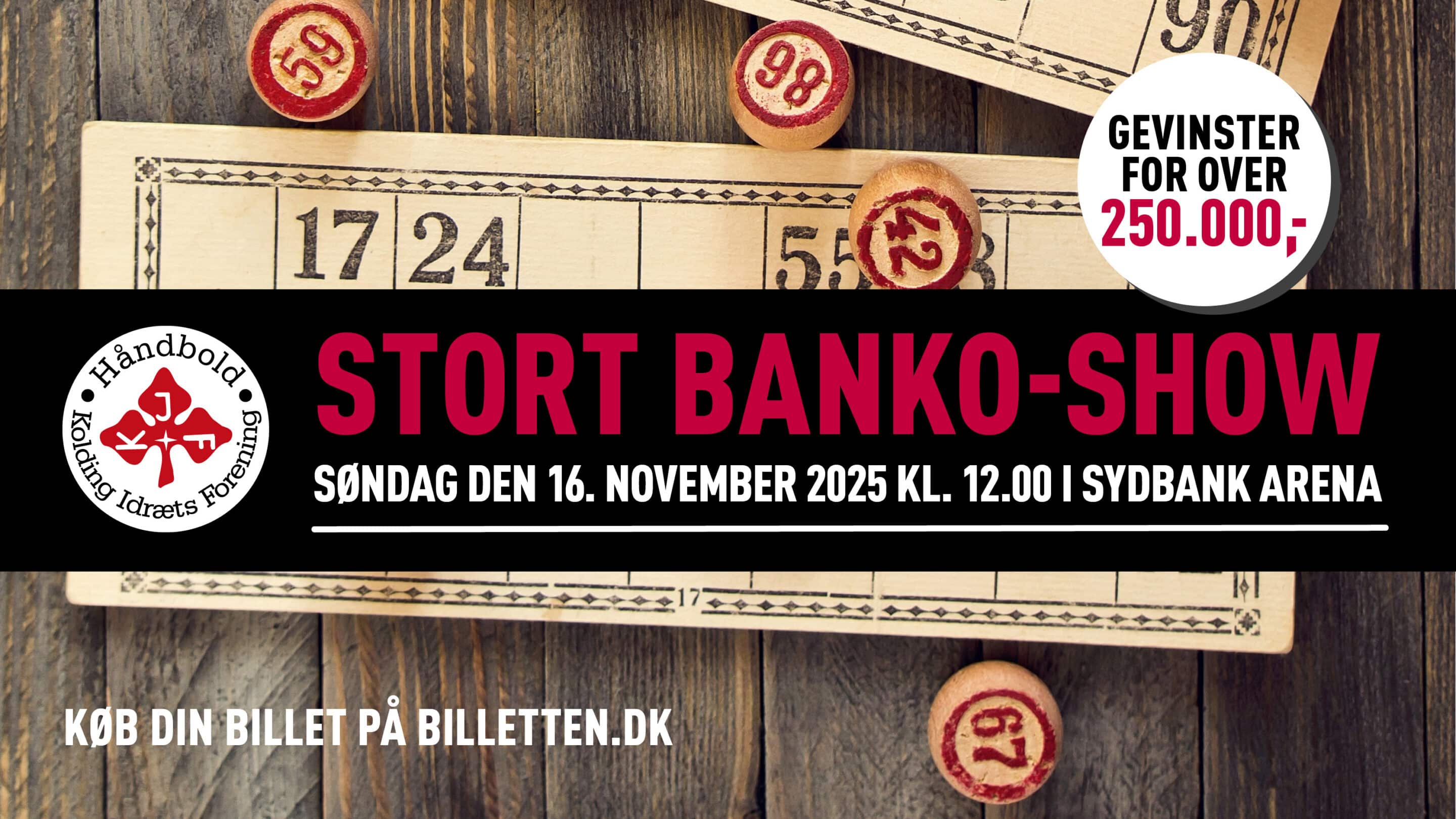 KIF Stort Banko Show Præmier For Over 250000